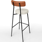 Kit 02 Banquetas Alta Cozinha Sala Jantar Milão L02 Couríssim