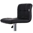 Kit 02 Banquetas Alta Estofada Para Cozinha Vox F03 Preto - L