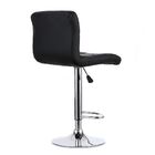 Kit 02 Banquetas Alta Estofada Para Cozinha Vox F03 Preto - L