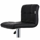 Kit 02 Banquetas Alta Estofada Para Cozinha Vox F03 Preto - L