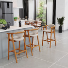 Kit 02 Banquetas Alta Para Cozinha Bancada Bar Sala De Jantar