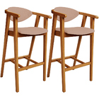 Kit 02 Banquetas Alta Para Cozinha Bancada Bar Sala De Jantar