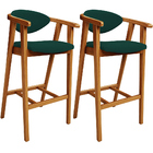 Kit 02 Banquetas Alta Para Cozinha Bancada Bar Sala De Jantar