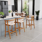 Kit 02 Banquetas Alta Para Cozinha Bancada Bar Sala De Jantar