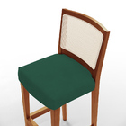 Kit 02 Banquetas Alta Para Cozinha Encosto Em Tela Branco Zio