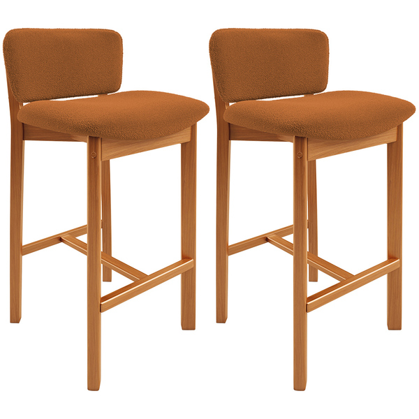 Kit 02 Banquetas Alta Para Cozinha Sala De Jantar Bar Dara L0