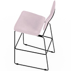 Kit 02 Banquetas Alta Para Cozinha Sala De Jantar Base Em Aço