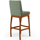 Kit 02 Banquetas Alta Para Cozinha Sala De Jantar Fixa Mila L