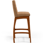 Kit 02 Banquetas Alta Para Cozinha Sala De Jantar Fixa Mila L