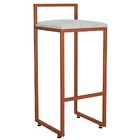 Kit 02 Banquetas Alta Para Cozinha Sala De Jantar Hanna L02 B