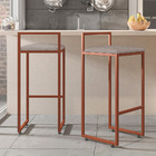 Kit 02 Banquetas Alta Para Cozinha Sala De Jantar Hanna L02 B