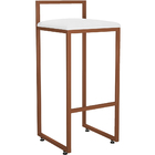 Kit 02 Banquetas Alta Para Cozinha Sala De Jantar Hanna L02 B