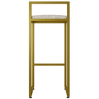 Kit 02 Banquetas Alta Para Cozinha Sala De Jantar Hanna L02 D