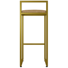 Kit 02 Banquetas Alta Para Cozinha Sala De Jantar Hanna L02 D