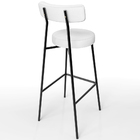 Kit 02 Banquetas Altas Bar Cozinha Sala De Jantar Estrutura E