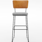 Kit 02 Banquetas Altas Bar Sala De Jantar Fixa Allana L02 Cou