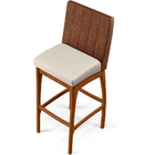 Kit 02 Banquetas Altas Cozinha Sala De Jantar Fixa Mila L02 C