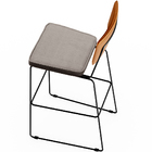 Kit 02 Banquetas Altas Cozinha Sala Jantar Fixa Allana L02 Co