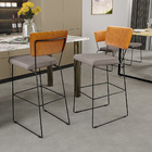 Kit 02 Banquetas Altas Cozinha Sala Jantar Fixa Allana L02 Co