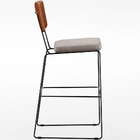 Kit 02 Banquetas Altas Cozinha Sala Jantar Fixa Allana L02 Co