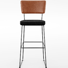 Kit 02 Banquetas Altas Cozinha Sala Jantar Fixa Allana L02 Co