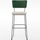 Kit 02 Banquetas Altas Cozinha Sala Jantar Fixa Allana L02 Fa