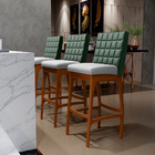 Kit 02 Banquetas Altas Cozinha Sala Jantar Fixa Mila L02 Fact