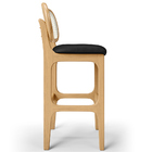 Kit 02 Banquetas Altas Para Cozinha Bancada Sala Tela Betta F