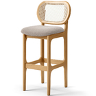 Kit 02 Banquetas Altas Para Cozinha Bancada Sala Tela Betta F