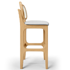 Kit 02 Banquetas Altas Para Cozinha Bancada Sala Tela Betta F