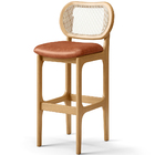 Kit 02 Banquetas Altas Para Cozinha Bancada Sala Tela Betta F