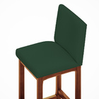 Kit 02 Banquetas Altas Para Cozinha Sala De Jantar Fixa Alya