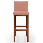 Kit 02 Banquetas Altas Para Cozinha Sala De Jantar Fixa Alya