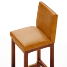 Kit 02 Banquetas Altas Para Cozinha Sala De Jantar Fixa Alya