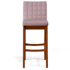 Kit 02 Banquetas Altas Para Cozinha Sala De Jantar Fixa Mila