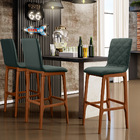 Kit 02 Banquetas Altas Para Cozinha Sala De Jantar Fixa Zoe L