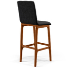 Kit 02 Banquetas Altas Para Cozinha Sala De Jantar Fixa Zoe L