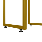 Kit 02 Banquetas Altas Para Cozinha Sala De Jantar Hanna L02