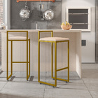 Kit 02 Banquetas Altas Para Cozinha Sala De Jantar Hanna L02