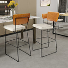 Kit 02 Banquetas Altas Sala De Jantar Fixa Allana L02 Couríss