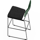 Kit 02 Banquetas Altas Sala De Jantar Fixa Allana L02 Facto V