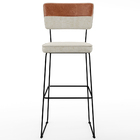 Kit 02 Banquetas Altas Sala Jantar Allana L02 Faixa Couríssim