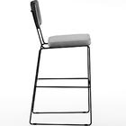 Kit 02 Banquetas Altas Sala Jantar Fixa Allana L02 Couríssimo