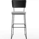 Kit 02 Banquetas Altas Sala Jantar Fixa Allana L02 Couríssimo