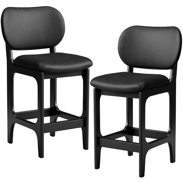 Kit 02 Banquetas Baixa Bar Cozinha E Sala De Jantar Fixa Bett