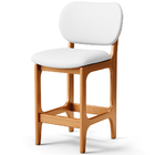 Kit 02 Banquetas Baixa Bar Cozinha E Sala De Jantar Fixa Bett