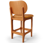 Kit 02 Banquetas Baixa Bar Cozinha E Sala De Jantar Fixa Bett