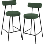 Kit 02 Banquetas Baixa Bar Cozinha Sala De Jantar Milão L02 S