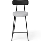 Kit 02 Banquetas Baixa Bar Cozinha Sala Jantar Milão L02 Cour