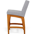 Kit 02 Banquetas Baixa Cozinha Bancada Bar Sala De Jantar Fix